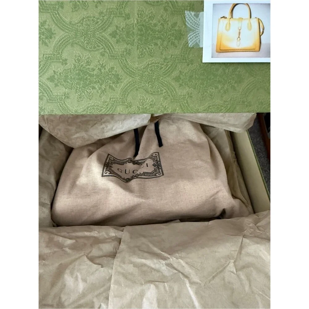 Gucci Jackie 1961 Piston Lock Tote Bag